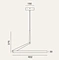 architectural circular pendant light